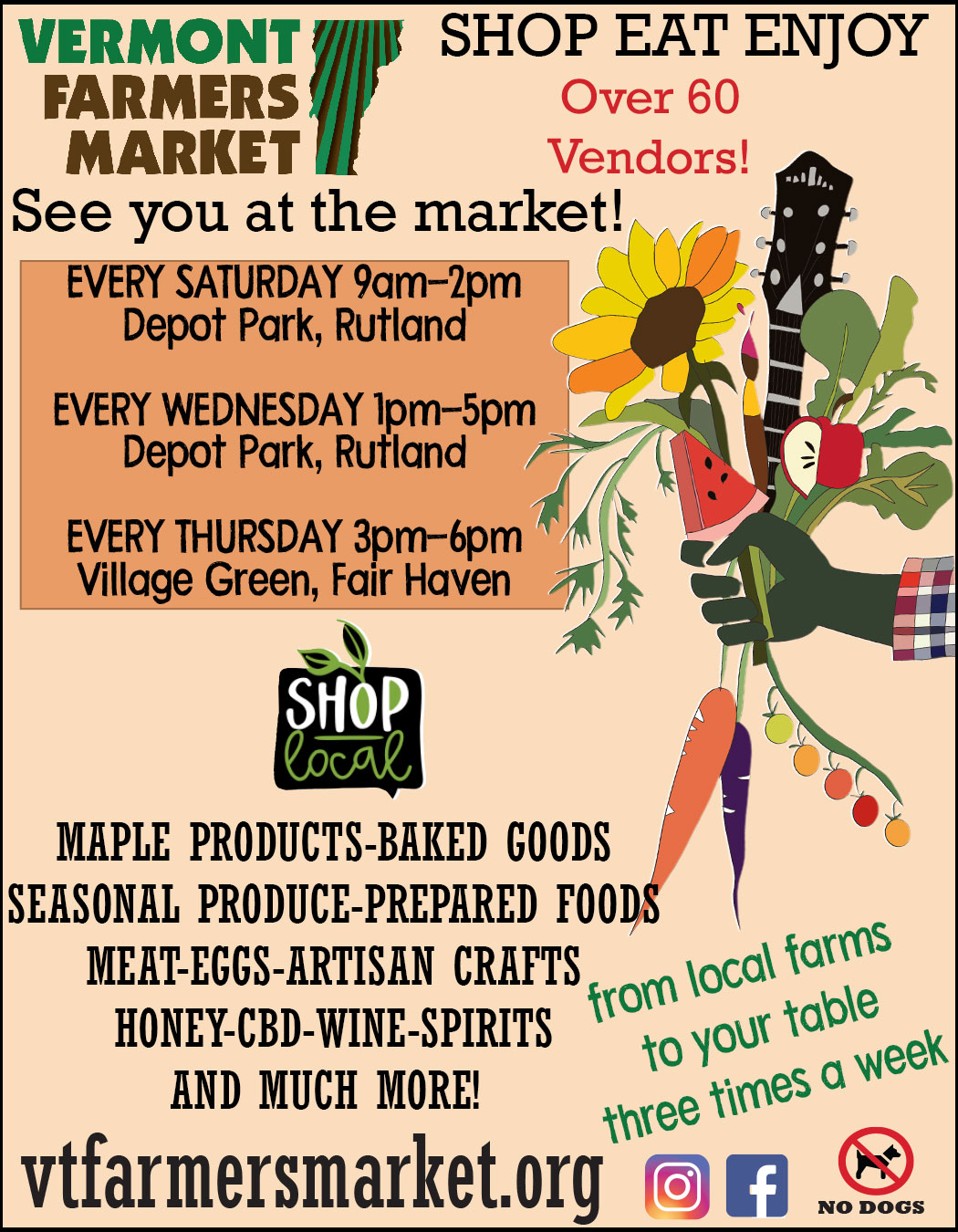 Shop Eat Enjoy at the Vermont Farmers Market Vermont Farmers Market